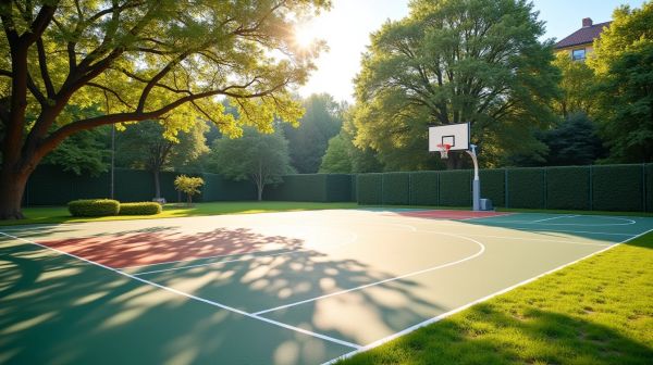 Optimiser son terrain de basket pour des jeux d'extérieur réussis